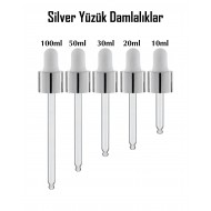 Cam Damlalık Gold-Beyaz 30ml