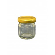 40ml konserve kavanozu Gold Kapaklı
