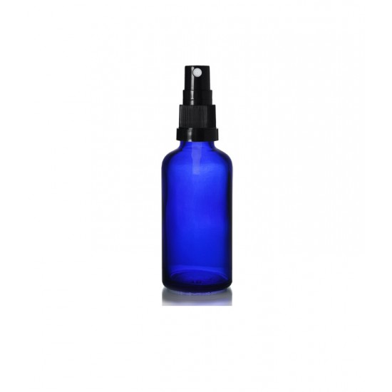 50ml Mavi Şişe Sprey Başlıklı