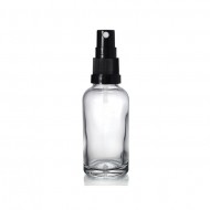 30ml Şeffaf Şişe Sprey Başlıklı