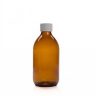 250ml Amber Ecza Şişesi Kapaklı