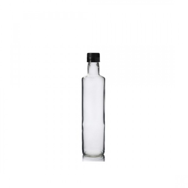 250ml Şeffaf Cam Zeytin Yağı Şişesi Dorika