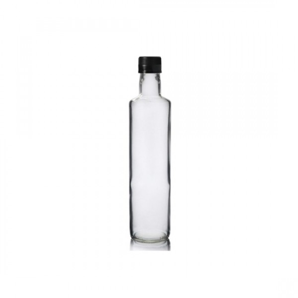 750ml Şeffaf Cam Zeytin Yağı Şişesi Dorika