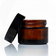 50ml Amber Cam Krem Kavanozu