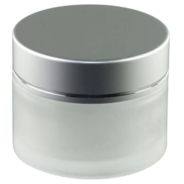 50ml Buzlu Cam Krem Kavanoz