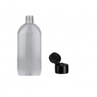 500ml Pet Şişe Açmalı Fliptop Kapaklı