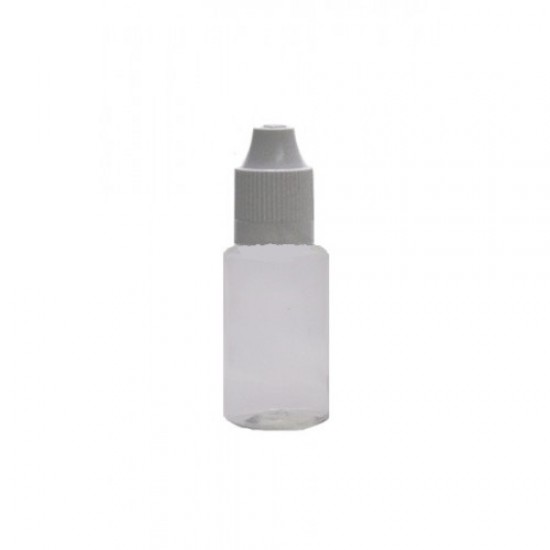 30ml Pet Şeffaf Likit Şişesi Beyaz Kapaklı