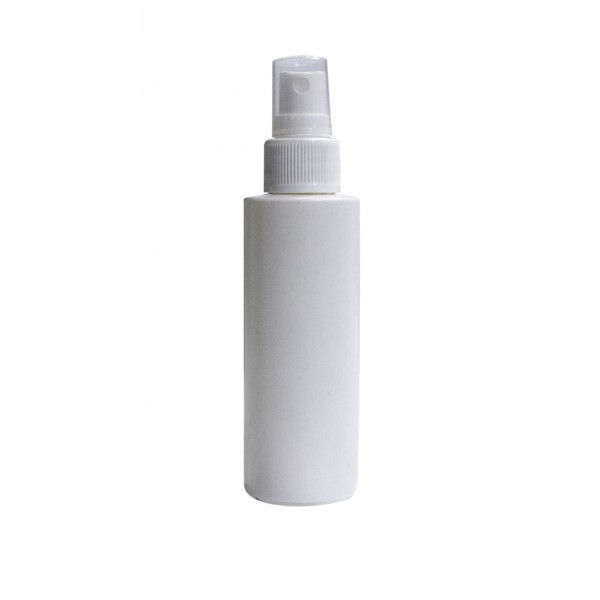 100ml Beyaz Plastik Pet Şişe Beyaz Sprey Başlıklı