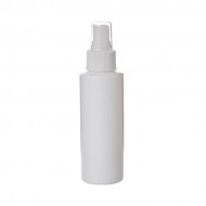 250ml Beyaz Plastik Pet Şişe Beyaz Sprey Başlıklı