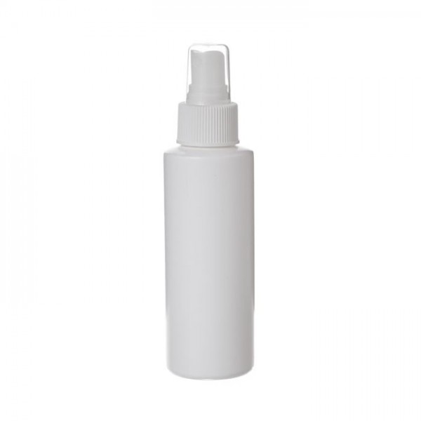 250ml Beyaz Plastik Pet Şişe Beyaz Sprey Başlıklı