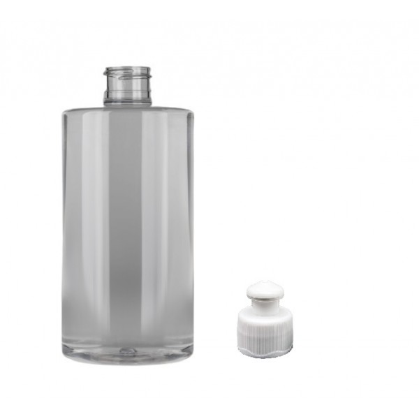 250ml Şeffaf Şişe Puspul Kapaklı