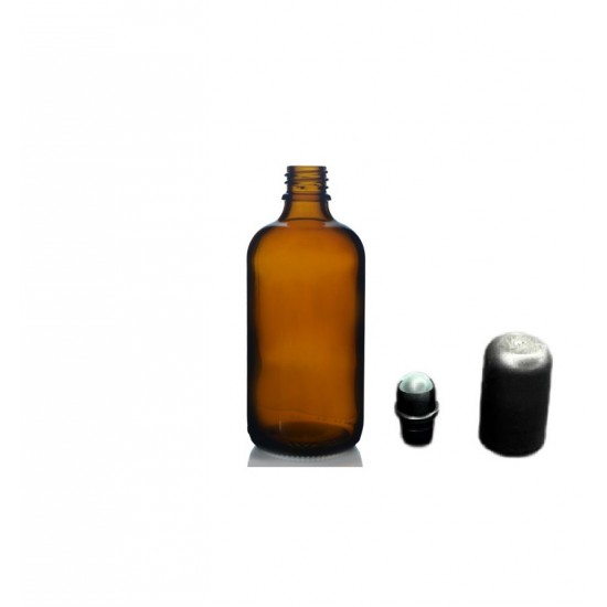 100ml kahverengi Şişe Rollon Başlıklı