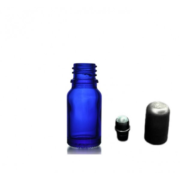 10ml Mavi Şişe Rollon Başlıklı