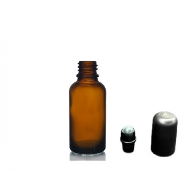 20ml kahverengi Şişe Rollon Başlıklı