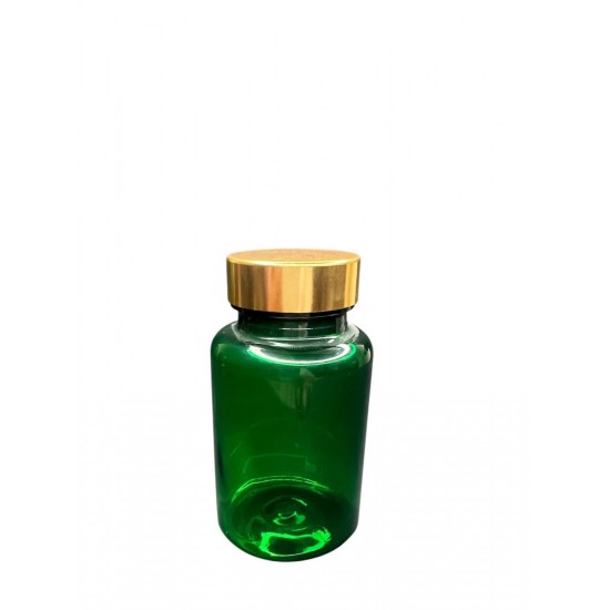 150 ML YEŞİL TABLET ŞİŞESİ - GOLD KAPAK 1 KOLİ 380 ADET