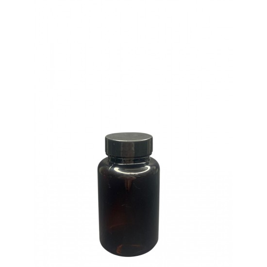 150 ML SİYAH TABLET ŞİŞESİ - SİYAH KAPAK 1 KOLİ 380 ADET
