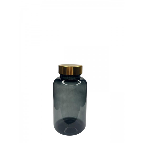 200 ML GRİ TABLET ŞİŞESİ - GOLD KAPAK 1 KOLİ 400 ADET