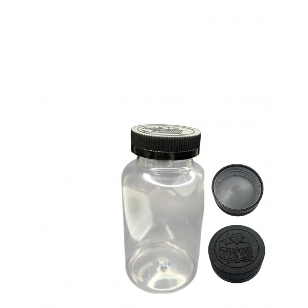 400 ML YEŞİL TABLET ŞİŞESİ - COCUK EMNİYETLİ SİYAH KAPAK 1KOLİ 215 ADET